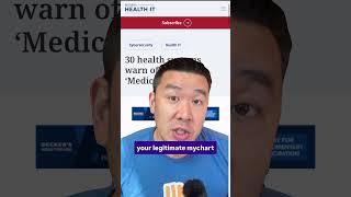 Hospitals warn of MyChart phishing scams
