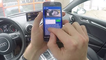 Audi A3 8V mirror dip with reverse.