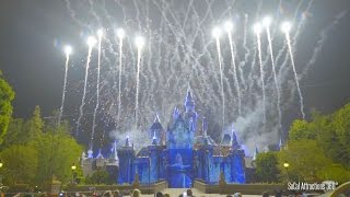 (Excellent Castle View) NEW Disneyland Forever Fireworks - 60th Diamond Celebration