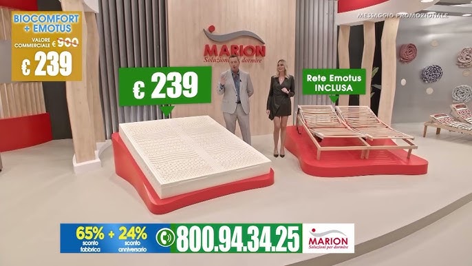 OFFERTA SCADUTA **] OFFERTA DOPPIO SCONTO: MATERASSO MATRIMONIALE