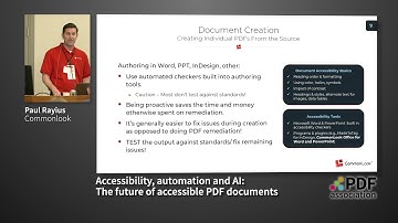 Accessibility, automation and AI: The future of accessible PDF documents