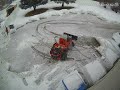 Snow shoveling 20240114 time lapse