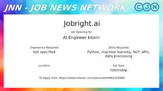 Job News Show 12 | Top 10 computer science internship Jobs | 2026-09-05 screenshot 2