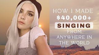 How To Make Money Singing Online From Anywhere In The World (Be Your OWN Boss)