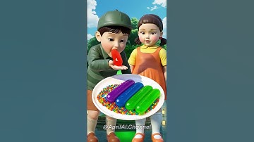 Squid Game AI Edible Slime ASMR #squidgame #squidgame2 #ai #asmr