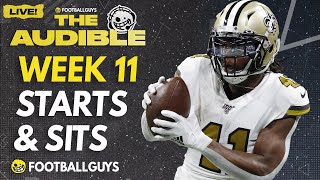 Week 11 Start/Sit with Sigmund Bloom and Chris Allen - LINEUP DECISIONS - Fantasy Football 2022