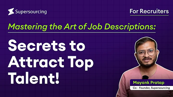 🚀 Mastering the Art of Job Descriptions: Secrets to Attract Top Talent! 🌟