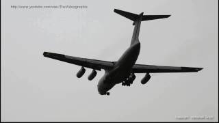 Indian Air Force IL-76MD Approaching IGI