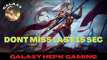 Clone War in Heroes Evolved | Freya gameplay in Limited Skin Golden Lance | Galaxy HEPK Gaming