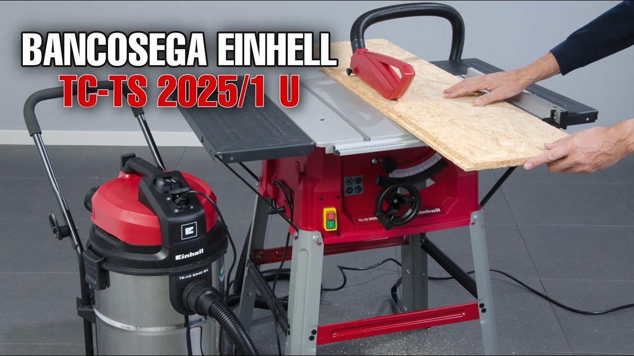 Il Mio Nuovo BANCO SEGA EINHELL TC TS 2025 2U 