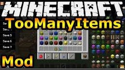 How to download too many items mod in minecraft 0.13.1