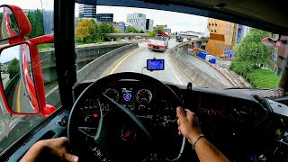 POV Driving  Scania R440 - Bergen area