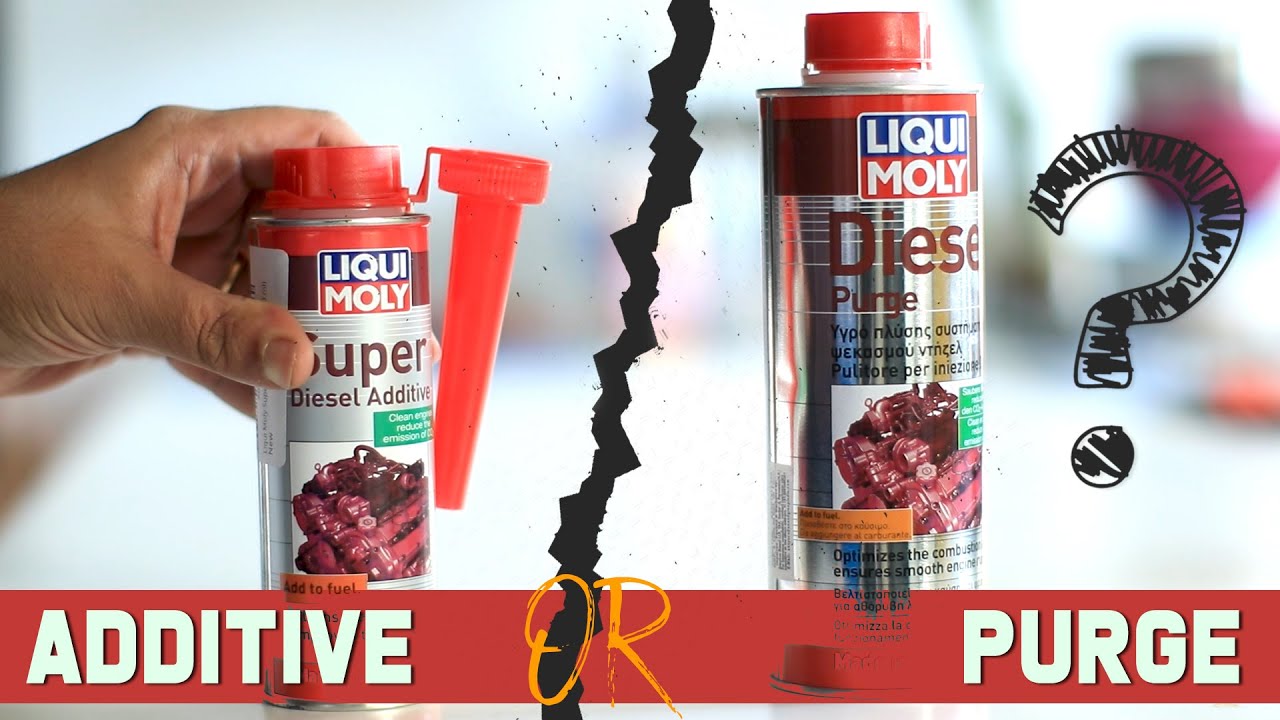 LIQUI MOLY DIESEL PURGE OR ADDITIVE?, DIFFERENCES, USES, HOW TO USE