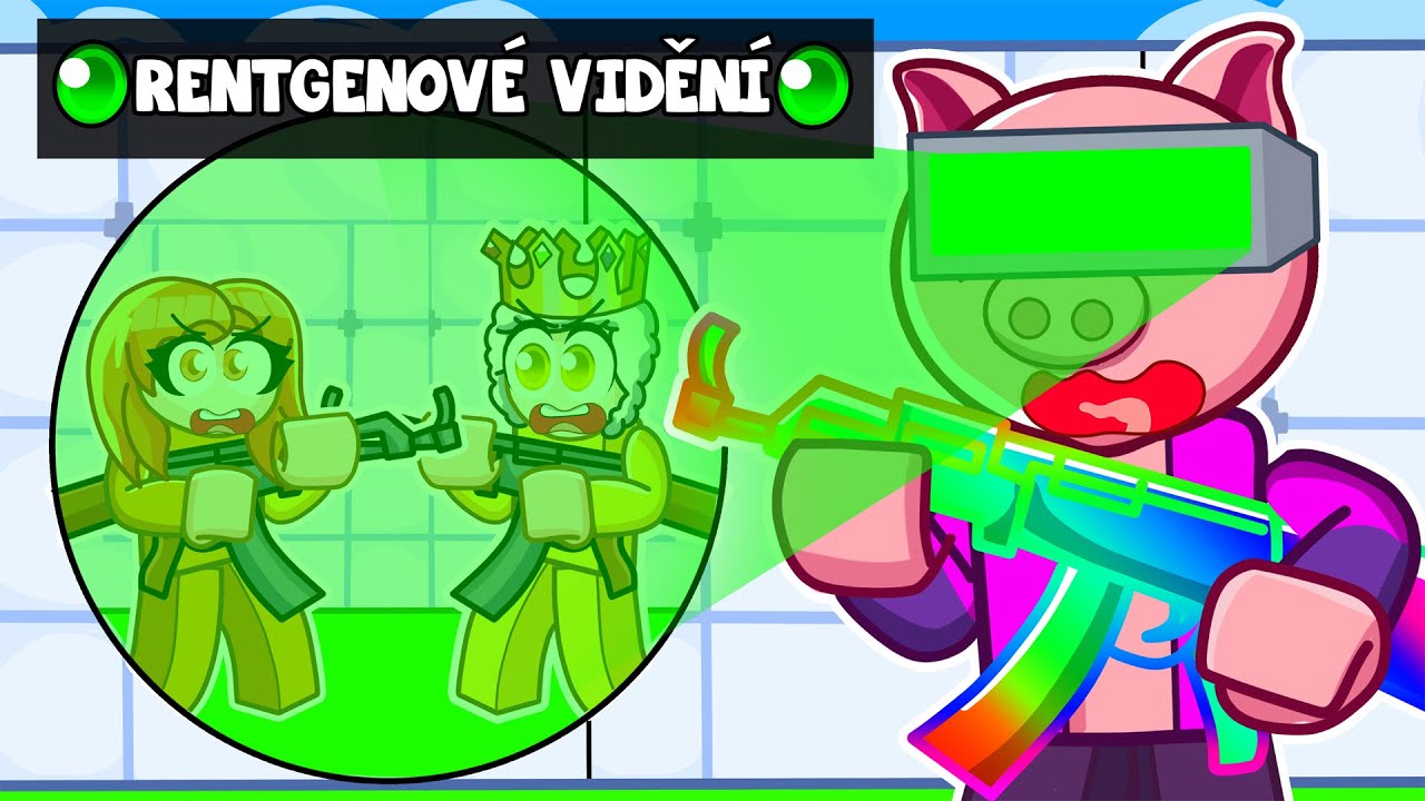 PODVÁDÍM pomocí RENGENOVÉHO VIDĚNÍ v Robloxu!