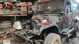 #Mahindra MM550 4x4 Upgraded with M2di Turbo5+1 Gear Box AC Hardtop  Done @ Jeepzone Bangalore