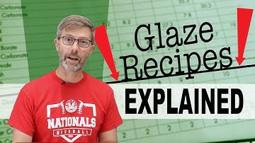 How to Read a Glaze Recipe for Pottery