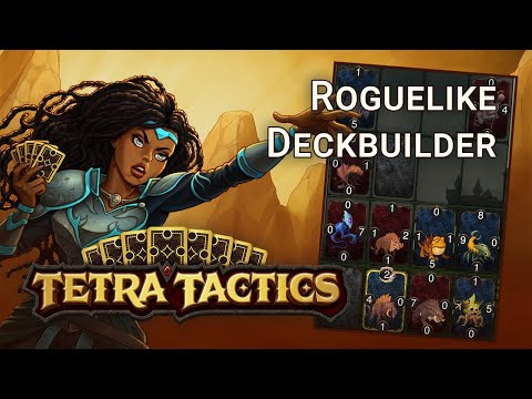 TETRA TACTICS | Roguelike Deckbuilder - Launch Trailer