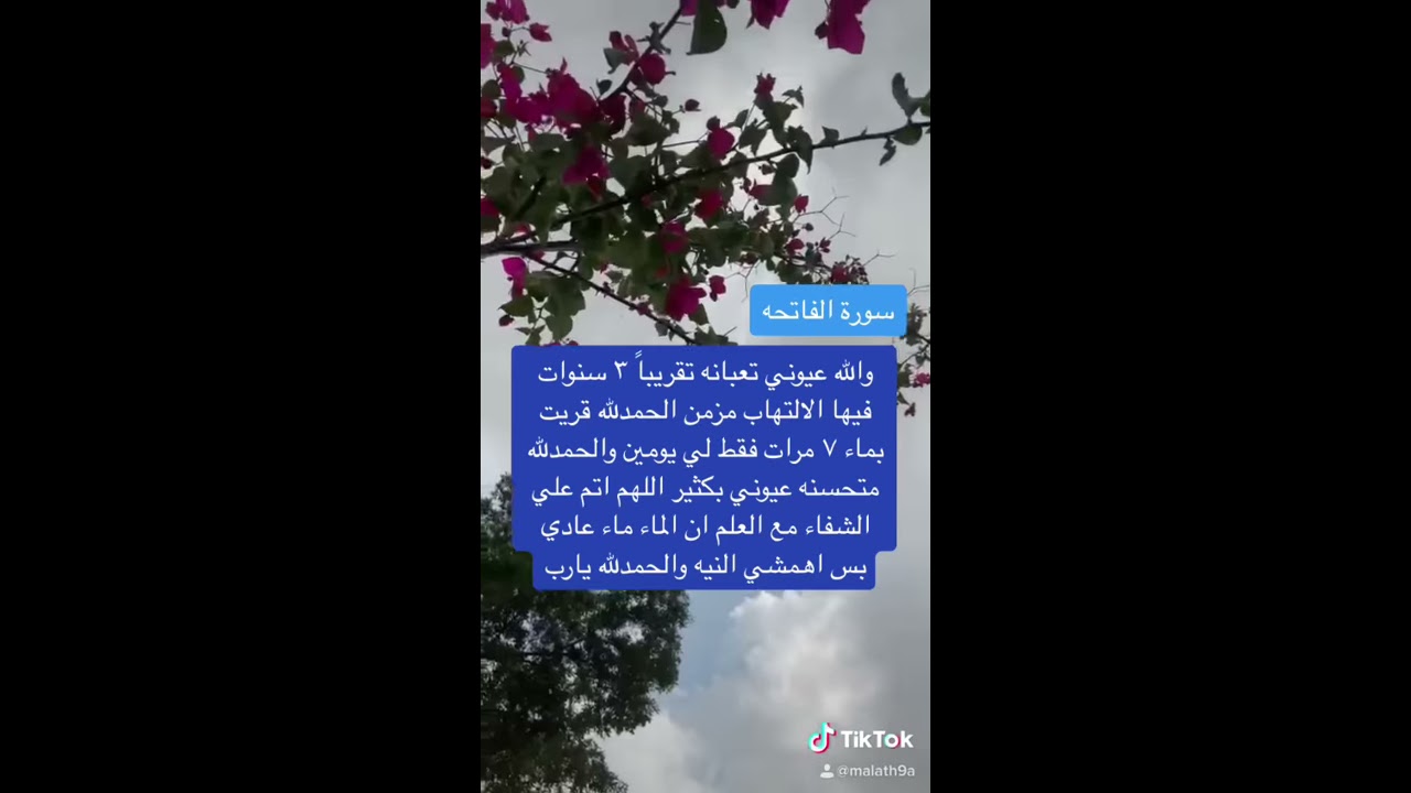 سورة الفاتحه الكافيه الشافيه قصه جميله❤️