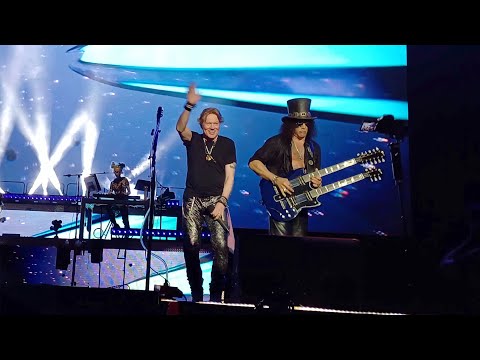 Guns N' Roses In Madrid, 9 June 2023. Knockin' On Heaven's Door