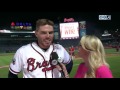 Freddie Freeman reacts after 11th-inning walk-off home run vs. Giants Mp3 Song