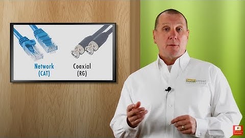 How to choose the right security camera cable. Cable types & maximum distances for video & power.