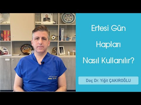 Ertesi Gün Hapları Nasıl Kullanılır?