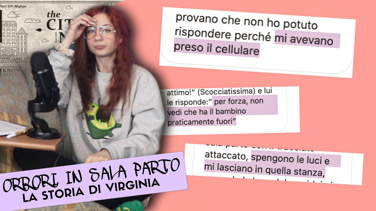 LASCIATA AL BUIO: "HAI VOLUTO UN FIGLIO? ORA LO DEVI FARE" (la storia di Virginia)