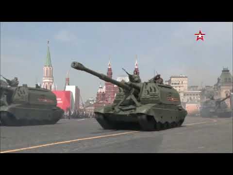 Rehearsals for the Moscow Victory Day parade