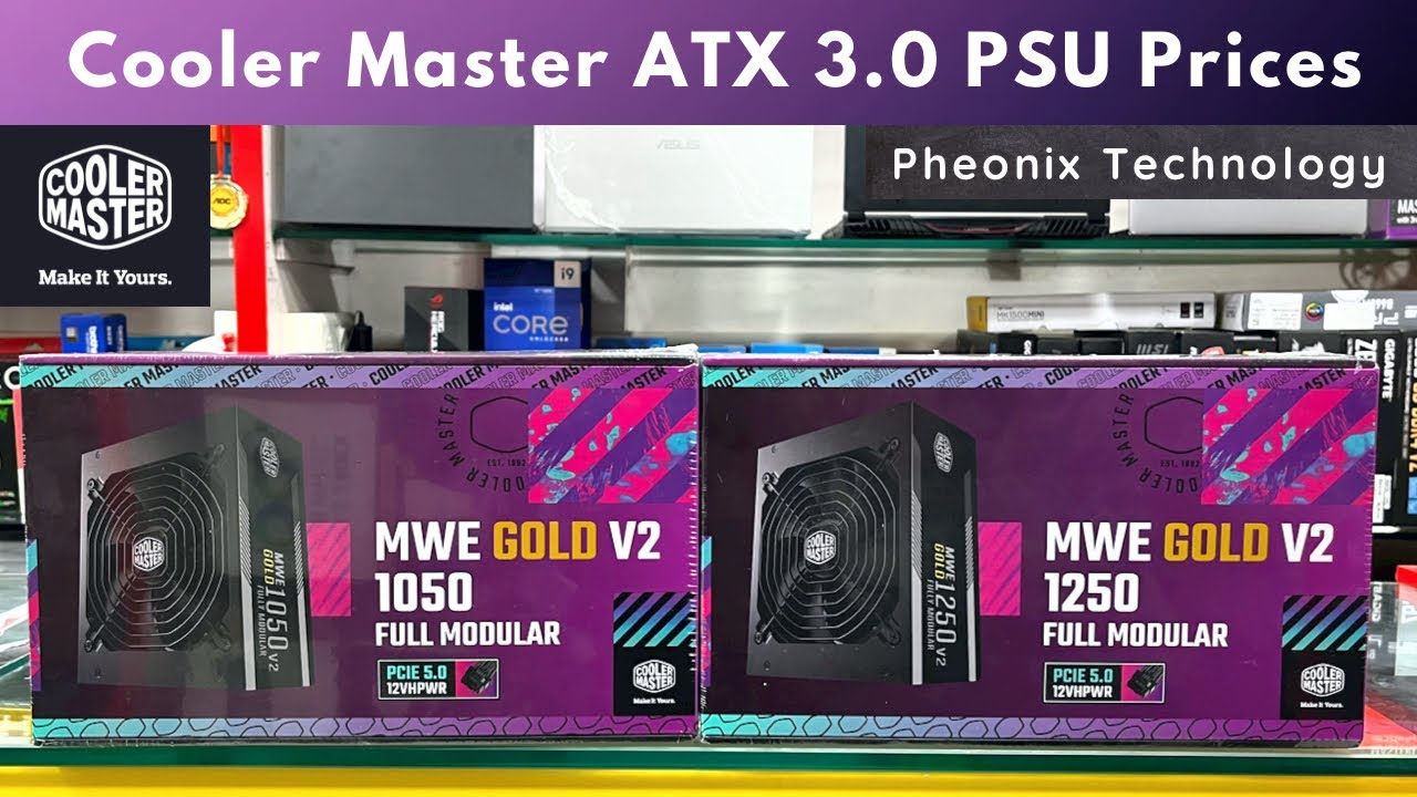 Cooler Master ATX 3.0 Power Supply Prices in India Pheonix Technology