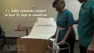 CNA Skills: Ambulation with Walker