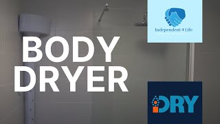 iDry Electric Body Dryer - SYNC Living Showers N Ireland