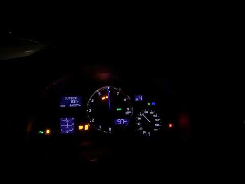 Lexus ISF V8 FBO acceleration 45-150mph