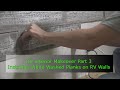 RV 101® - RV Interior Makeover Part 3 - Installing White Washed Planks on RV Walls