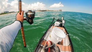 My Best Day EVER Gheenoe Fishing the Beach (30+ Miles)