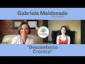 "Descontento Crónico", con la psicoanalista Gaby Maldonado