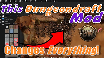 Een gloednieuwe mod voor Dungeondraft die de manier verandert waarop je #battlemaps voor je VTT o...