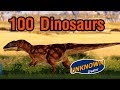 100 Dinosaurs [ Size Comparison ]