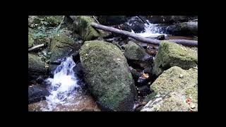 To sleep the sound of waterfalls stream waterflow. Vodopád , potok zvuk vodopádů k usínání, spánek.1