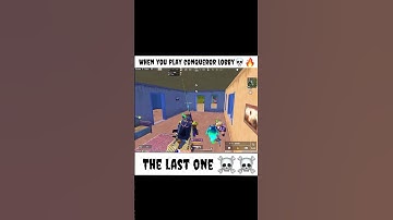 When You Play Conqueror Lobby💀 #bgmi #bgmihacker #bgmihack #hacker #ytshort