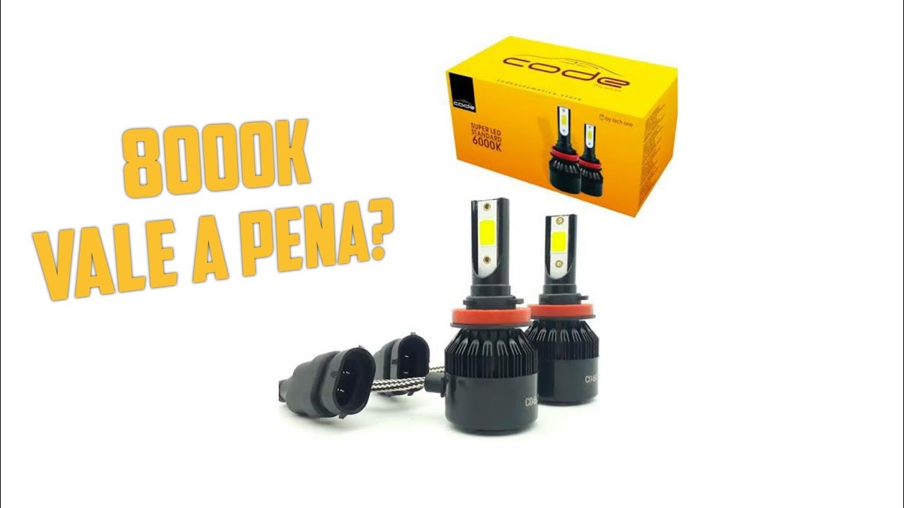 Super 8 Led Super led 8000 K é Boa? Review Completo 4 meses de uso - YouTube