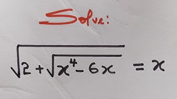 Can You Solve This Viral Nested Radical Equation? 🤯 | Math Challenge - SAT, Olympiad Math