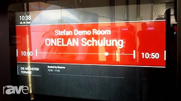 COMM-TEC 15: ONELAN Introduces Its New Interactive Room Booking Solution (EN)