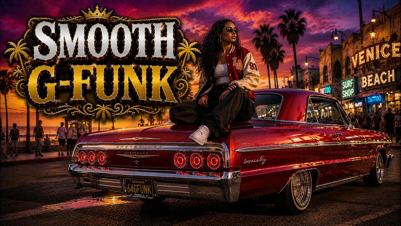 West Coast G-Funk R&B Vibes 🌃 | Smooth R&B Nights and Coastal