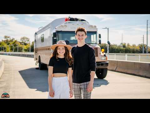 Young Couple Beats The Housing Market & Lives in a Bus!