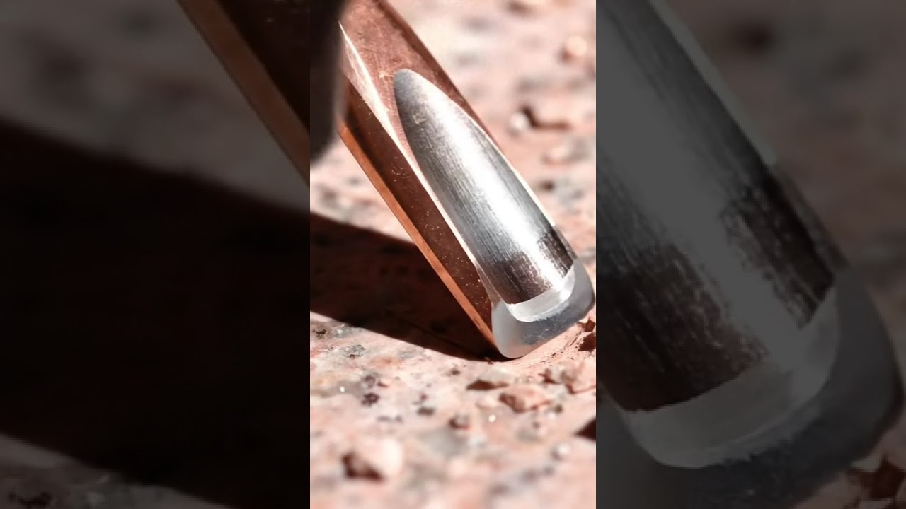 Etching Eternity - Copper Chisels vs Granite 🔨📜 