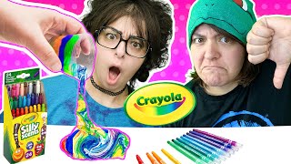 Cash or Trash? Crayola Acrylic Pour Kit! Testing 4 Crayola Craft Kits from ToysRus