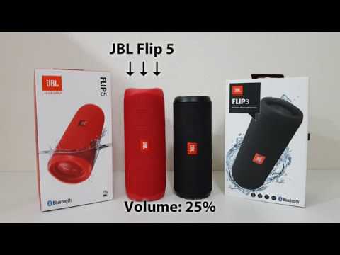 JBL Flip 5 vs. JBL Flip Sound Comparison (4K) - YouTube