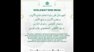 SHALAWAT NABI MUSA 'ALAIHISSALAAM