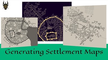 Map Painting 09 - Generating Settlement Maps