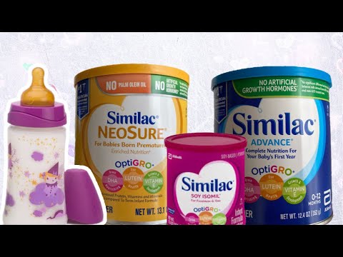 🍼Cómo preparar leche 2 oz Mi Experiencia con Leche Similac Neosure , ADVANCE , SOY ISOMIL .